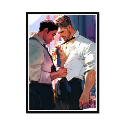 Helping Hand Framed Print - Ego Rodriguez Shop