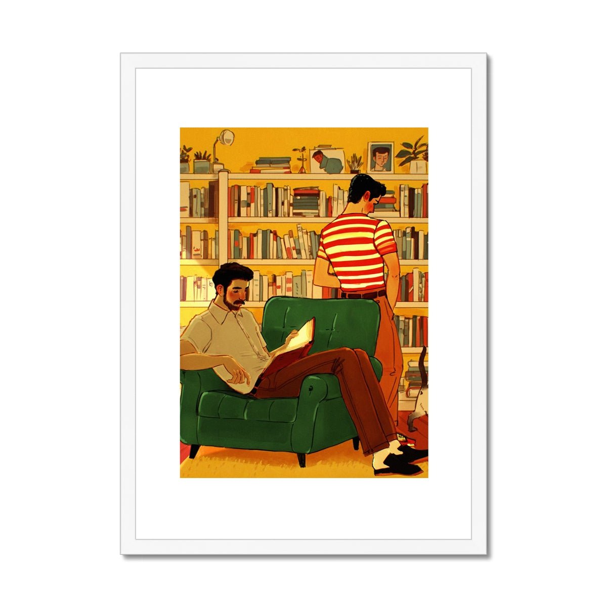 Homely Framed & Mounted Print - Ego Rodriguez Shop