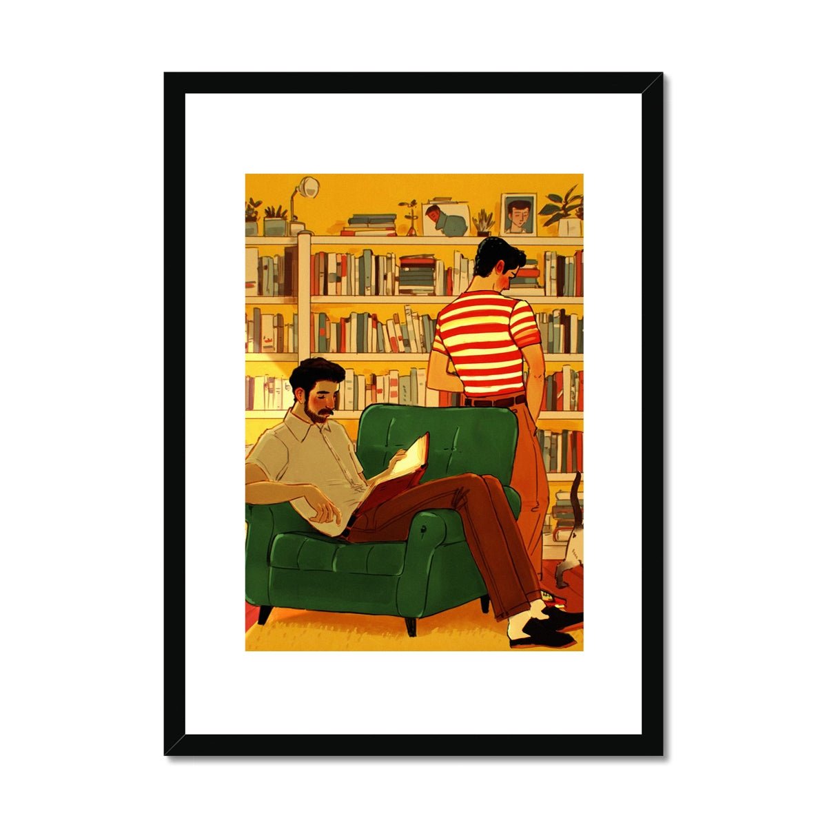 Homely Framed & Mounted Print - Ego Rodriguez Shop