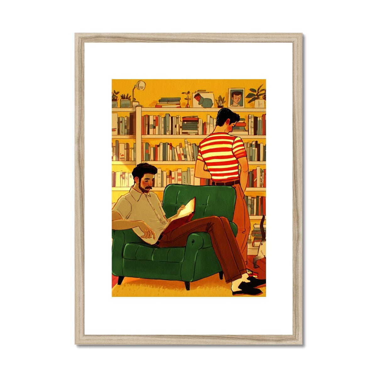 Homely Framed & Mounted Print - Ego Rodriguez Shop