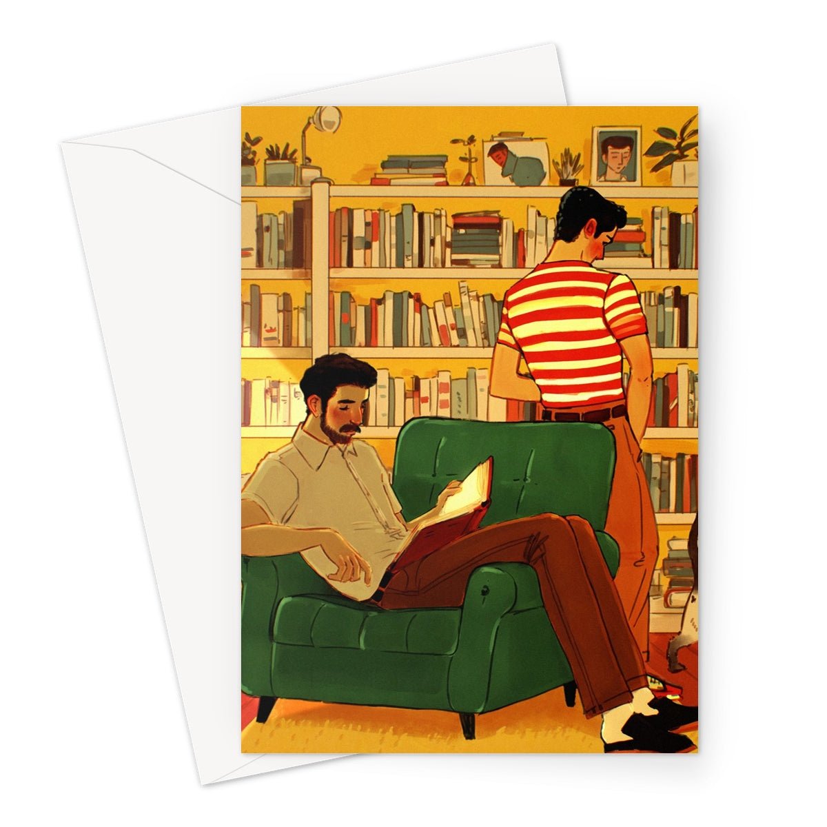 Homely Greeting Card - Ego Rodriguez Shop