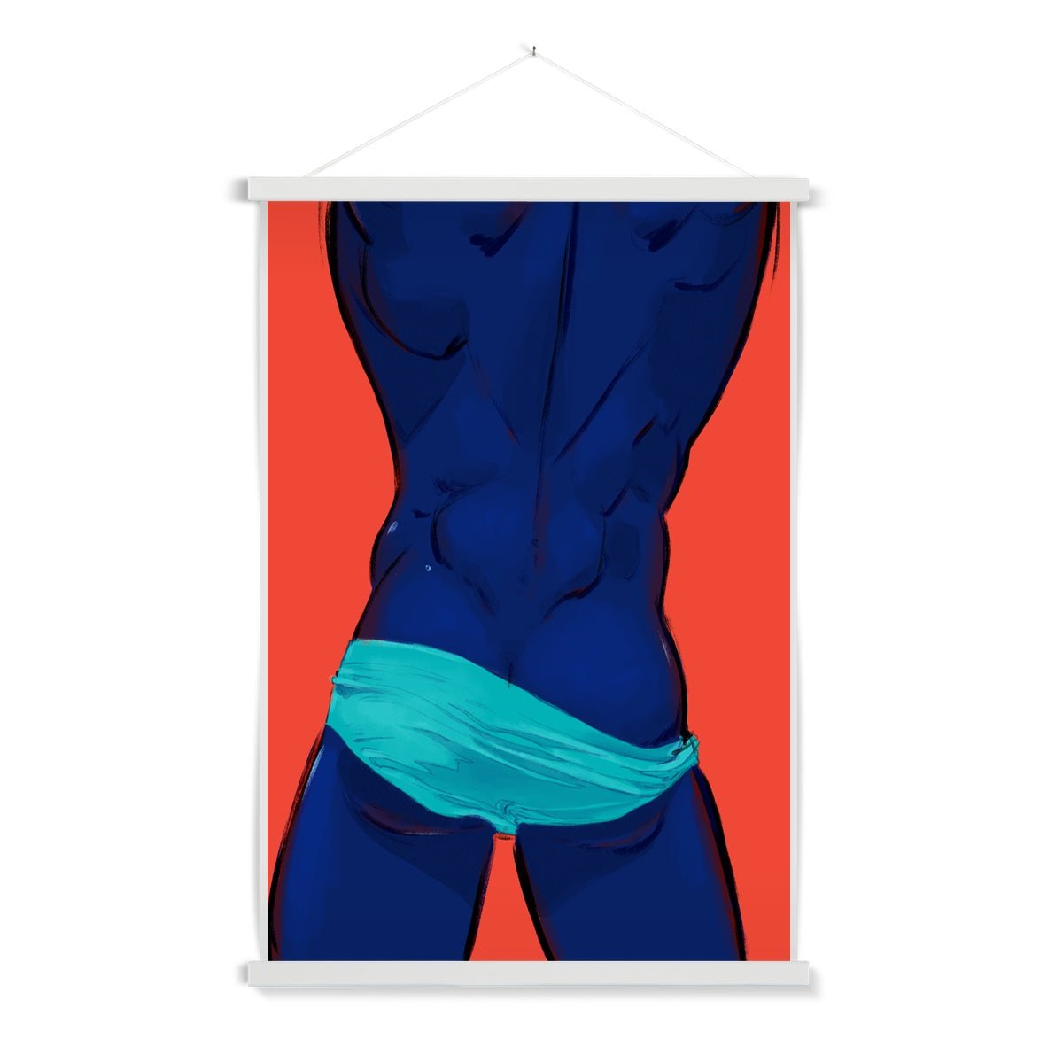 Hourglass Fine Art Print with Hanger - Ego Rodriguez Shop