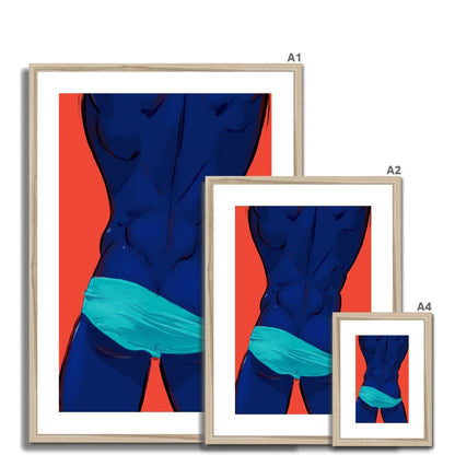 Hourglass Framed & Mounted Print - Ego Rodriguez Shop