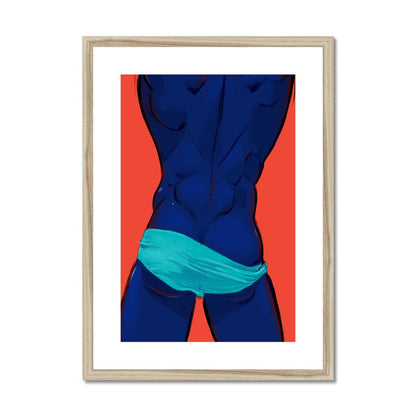 Hourglass Framed & Mounted Print - Ego Rodriguez Shop