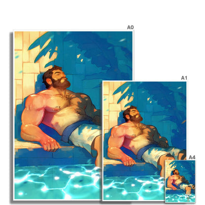 Indigo Wall Art Poster - Ego Rodriguez Shop