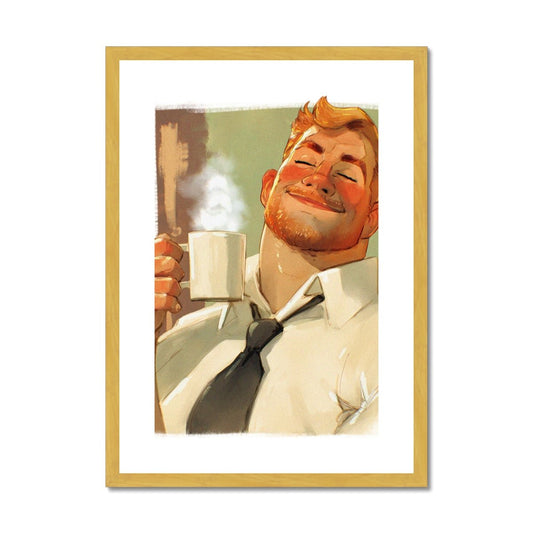 Java Antique Framed & Mounted Print - Ego Rodriguez Shop