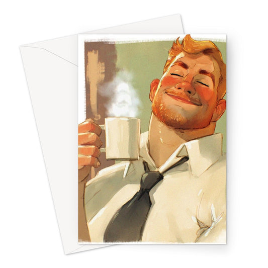 Java Greeting Card - Ego Rodriguez Shop