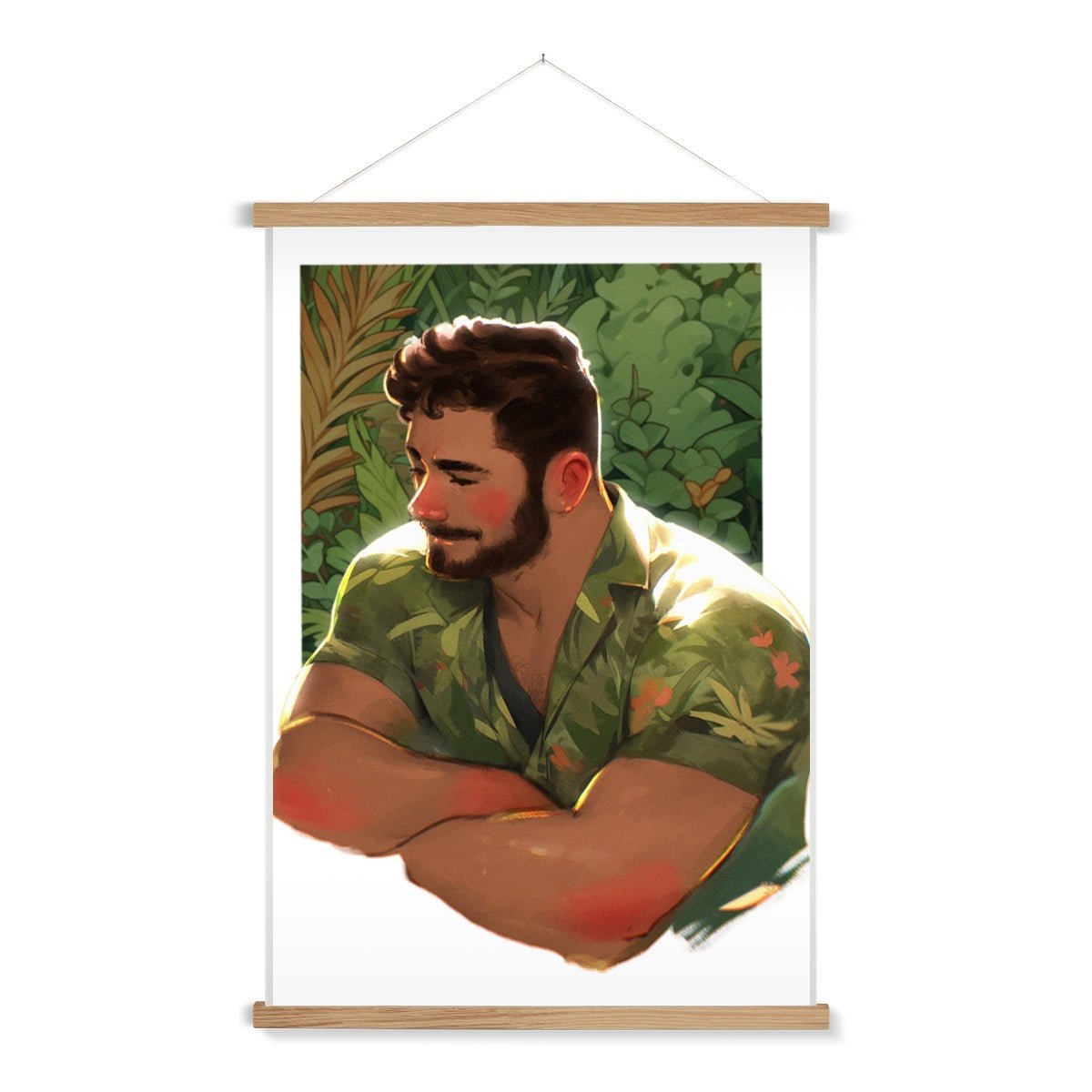 Jungle Fine Art Print with Hanger - Ego Rodriguez Shop