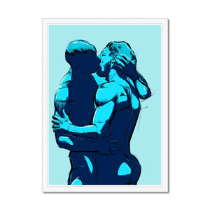 Keep Kissing Framed Print - Ego Rodriguez Shop