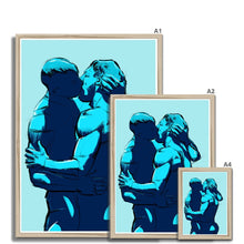 Load image into Gallery viewer, Keep Kissing Framed Print - Ego Rodriguez Shop
