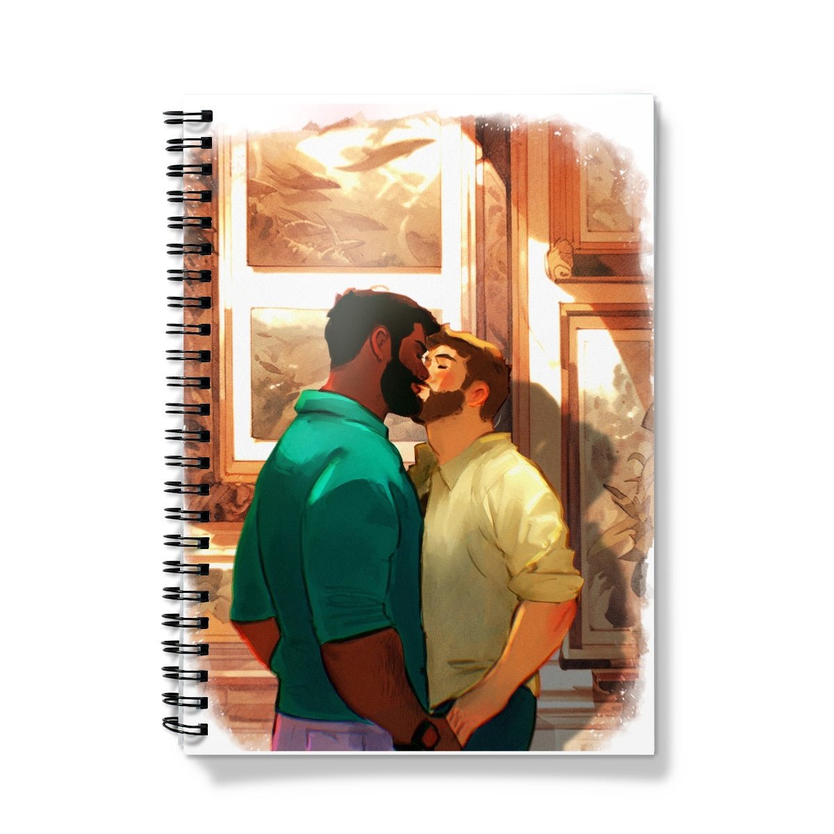 Kiss at the Museum Notebook - Ego Rodriguez Shop