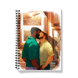 Kiss at the Museum Notebook - Ego Rodriguez Shop