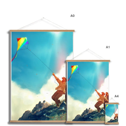 Kite Fine Art Print with Hanger - Ego Rodriguez Shop