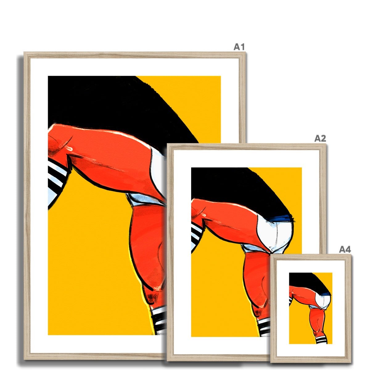 Laces Framed & Mounted Print - Ego Rodriguez Shop