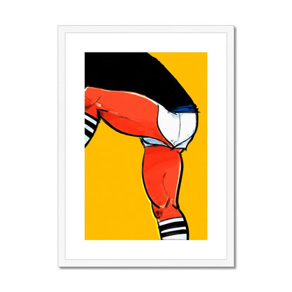 Laces Framed & Mounted Print - Ego Rodriguez Shop