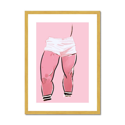 Legs Antique Framed & Mounted Print - Ego Rodriguez Shop