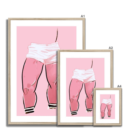 Legs Framed & Mounted Print - Ego Rodriguez Shop