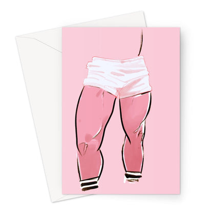 Legs Greeting Card - Ego Rodriguez Shop