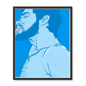 Lick Framed Photo Tile - Ego Rodriguez Shop