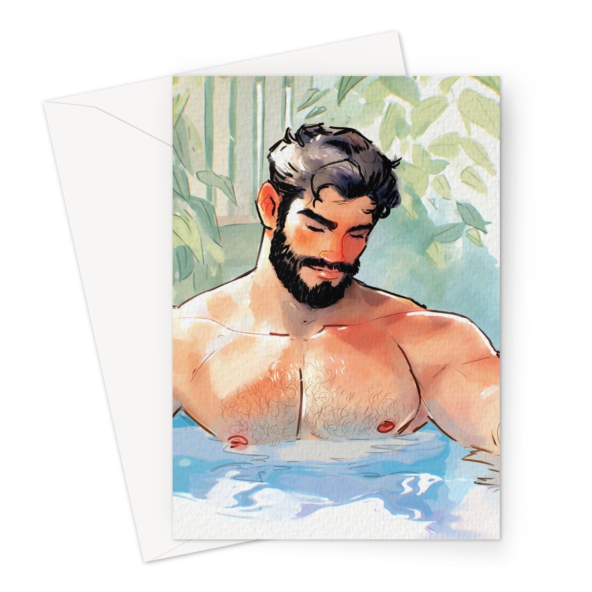 Lyrium Greeting Card - Ego Rodriguez Shop