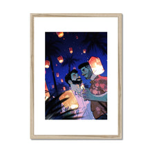 Load image into Gallery viewer, Make A Wish Framed &amp; Mounted Print - Ego Rodriguez Shop
