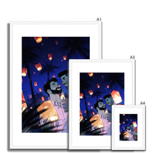 Load image into Gallery viewer, Make A Wish Framed &amp; Mounted Print - Ego Rodriguez Shop
