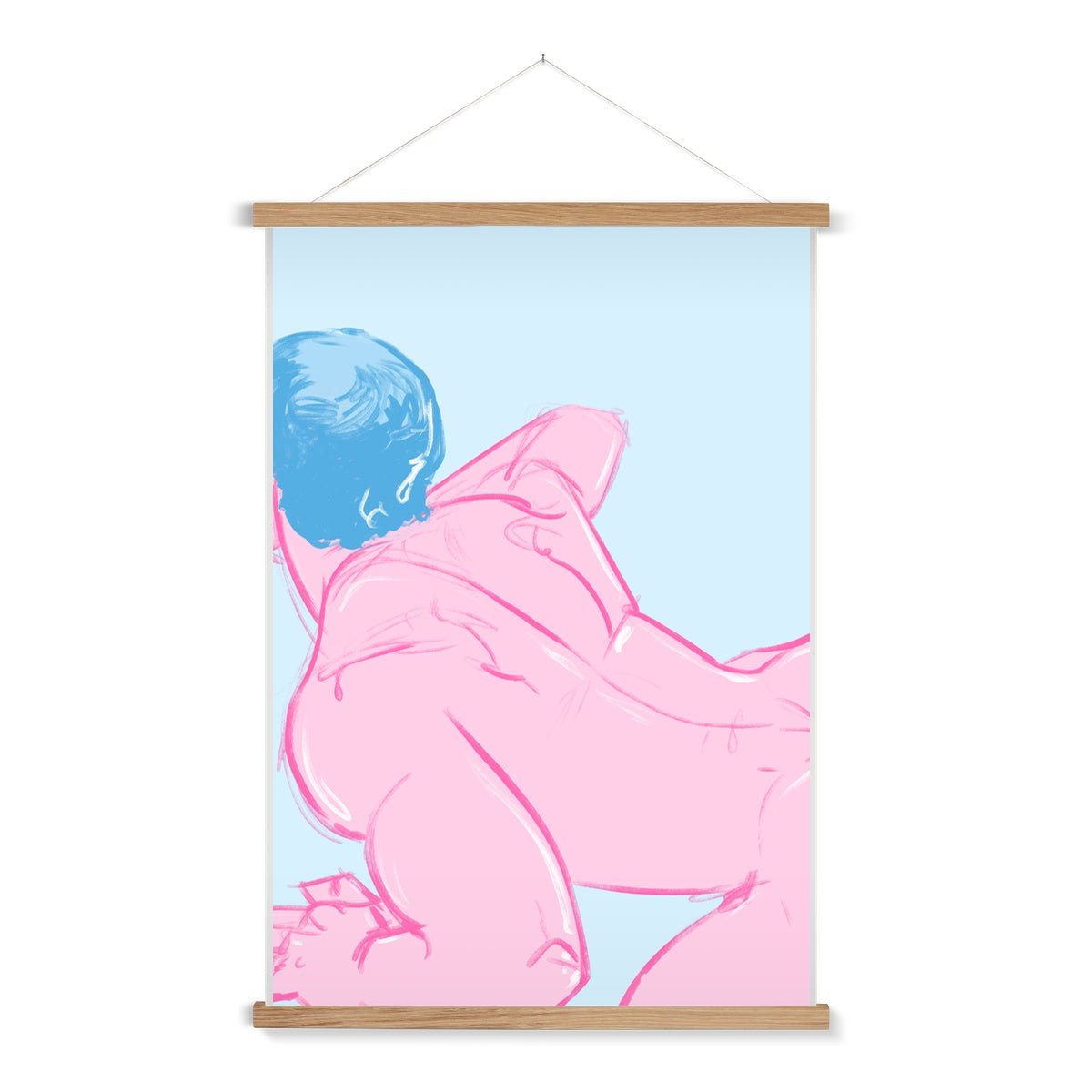 Marshmallow Fine Art Print with Hanger - Ego Rodriguez Shop