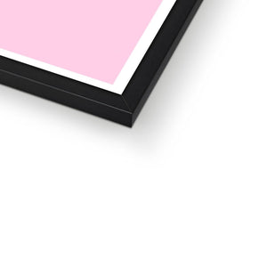 Marshmallow Framed Print - Ego Rodriguez Shop