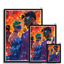 Load image into Gallery viewer, Masquerade Framed Print - Ego Rodriguez Shop
