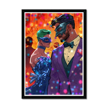 Load image into Gallery viewer, Masquerade Framed Print - Ego Rodriguez Shop
