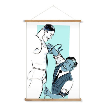 Measuring Fine Art Print with Hanger - Ego Rodriguez Shop