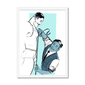 Measuring Framed Print - Ego Rodriguez Shop