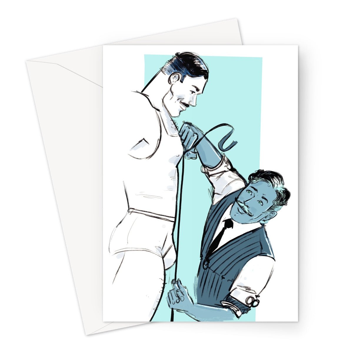 Measuring Greeting Card - Ego Rodriguez Shop