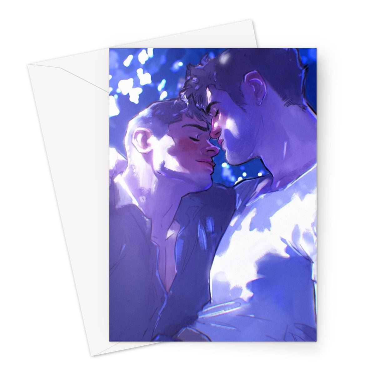 Moonlight Greeting Card - Ego Rodriguez Shop