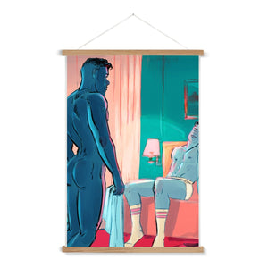 Motel Fine Art Print with Hanger - Ego Rodriguez Shop