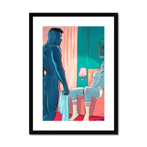 Motel Framed & Mounted Print - Ego Rodriguez Shop