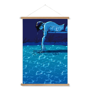 Narcissus (Night Version) Fine Art Print with Hanger - Ego Rodriguez Shop