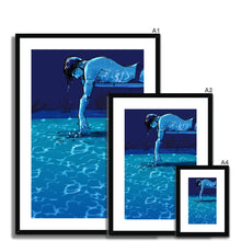 Load image into Gallery viewer, Narcissus (Night Version) Framed &amp; Mounted Print - Ego Rodriguez Shop
