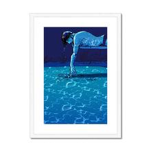 Load image into Gallery viewer, Narcissus (Night Version) Framed &amp; Mounted Print - Ego Rodriguez Shop
