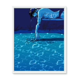 Narcissus (Night Version) Framed Photo Tile - Ego Rodriguez Shop