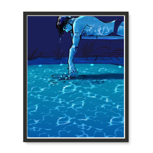 Narcissus (Night Version) Framed Photo Tile - Ego Rodriguez Shop