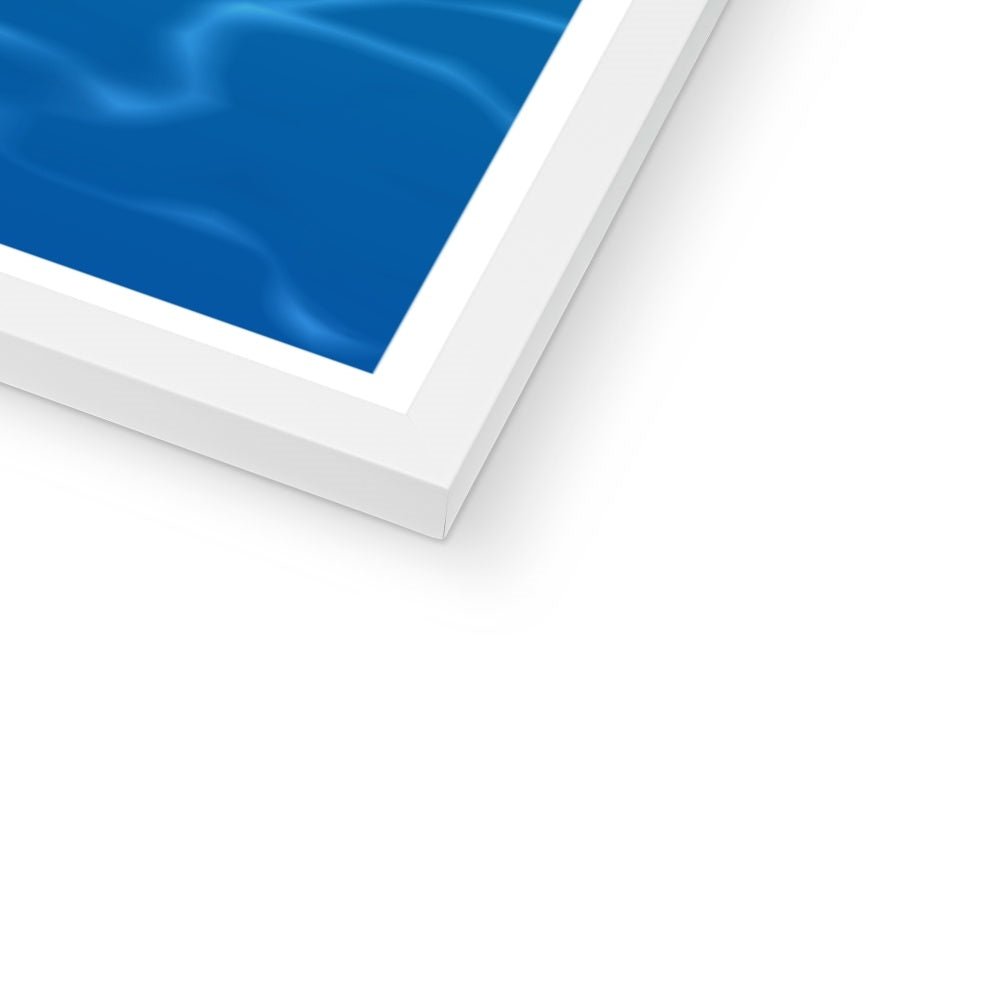 Narcissus (Night Version) Framed Print - Ego Rodriguez Shop