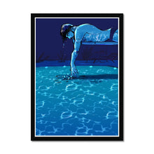 Load image into Gallery viewer, Narcissus (Night Version) Framed Print - Ego Rodriguez Shop
