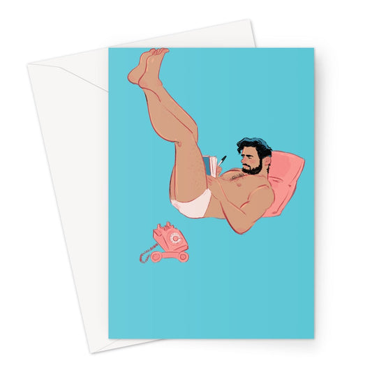 Not Today Greeting Card - Ego Rodriguez Shop