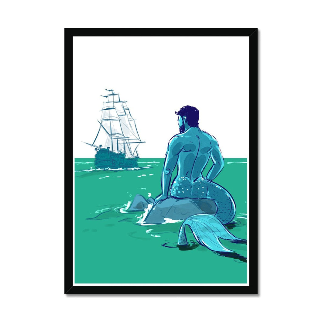 Ocean Framed Print - Ego Rodriguez Shop