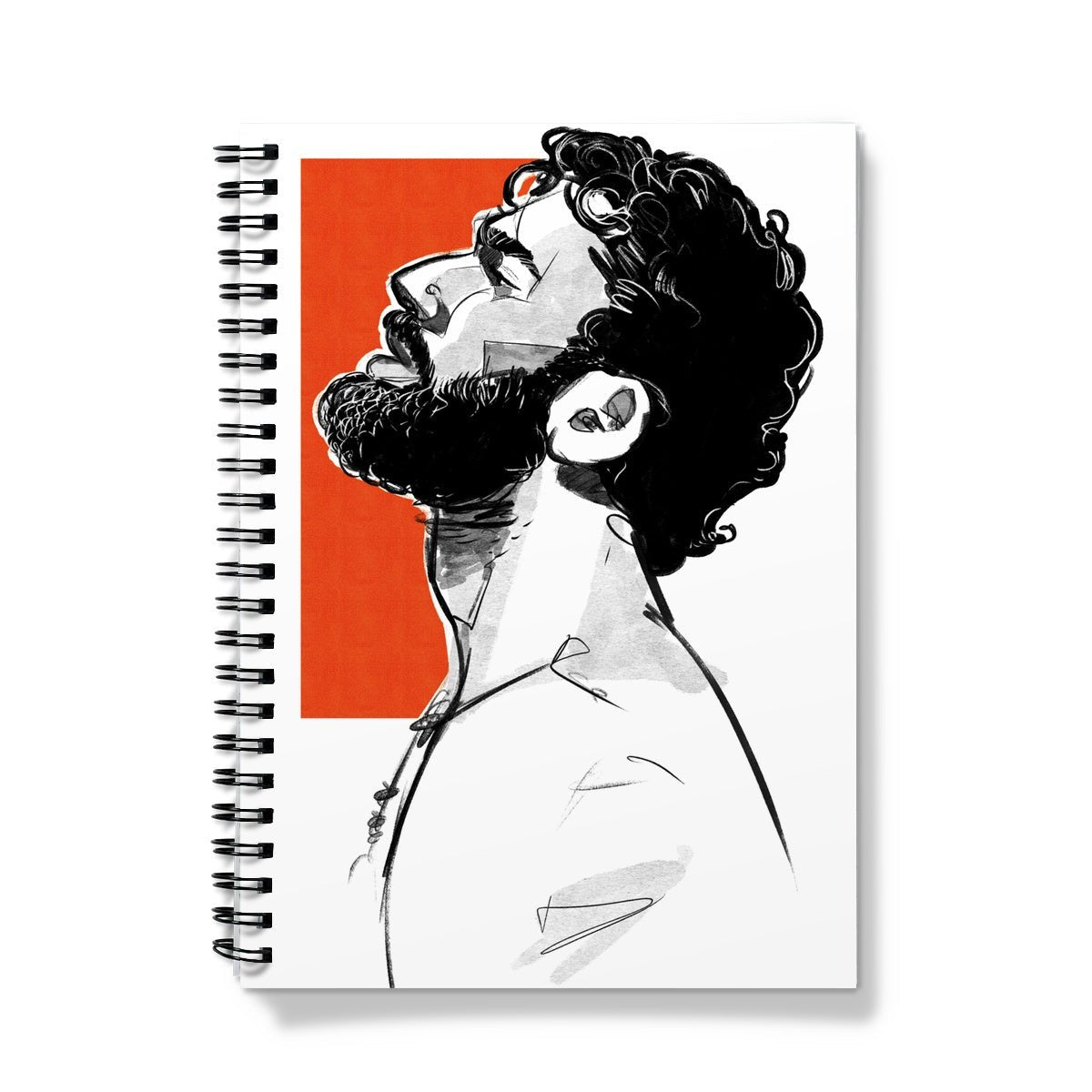 Orange Notebook - Ego Rodriguez Shop