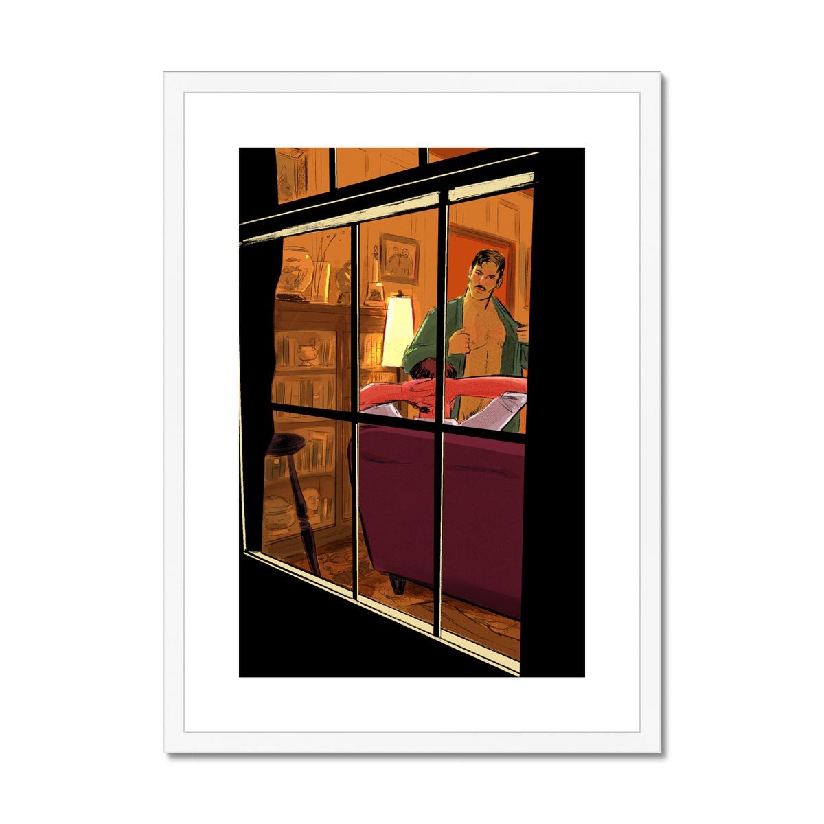 Other Worlds Framed & Mounted Print - Ego Rodriguez Shop