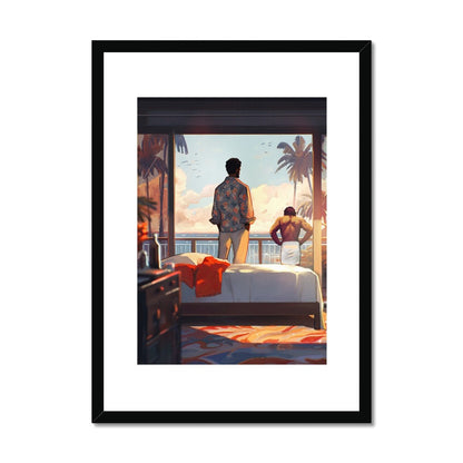 Pacific Hour Framed & Mounted Print - Ego Rodriguez Shop