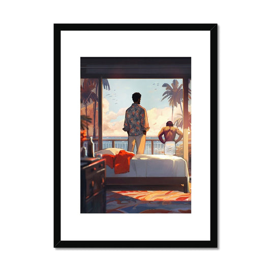 Pacific Hour Framed & Mounted Print - Ego Rodriguez Shop