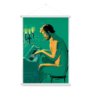 Piano Fine Art Print with Hanger - Ego Rodriguez Shop